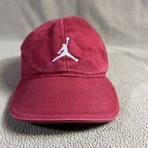 Jordan Infant hook and loop Hat, Jump man cap, Red Adjustable Hat